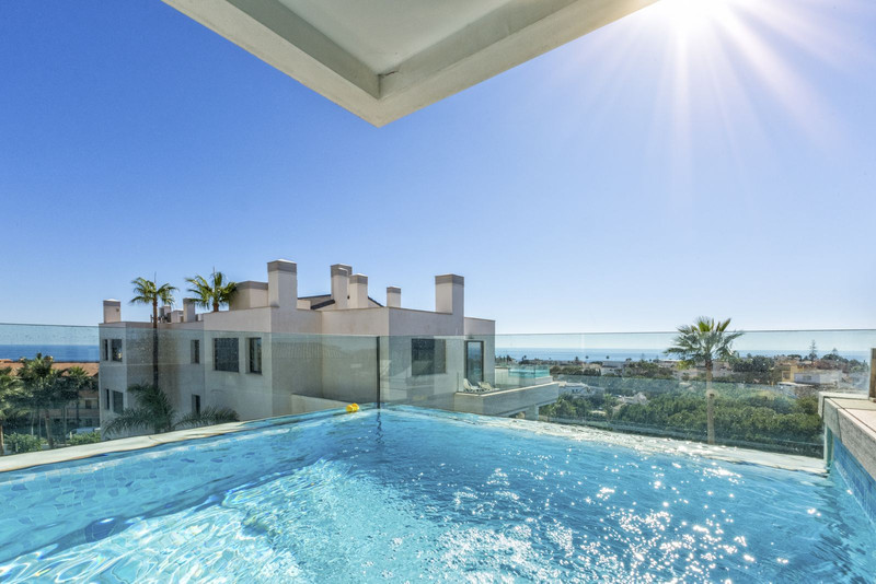 Luxusní apartmán s výhledem na moře — Santa Barbara Heights, Mijas Costa